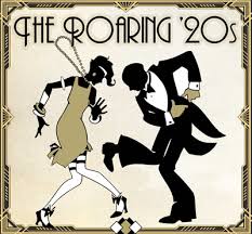 The Roaring 20's with a couple dancing